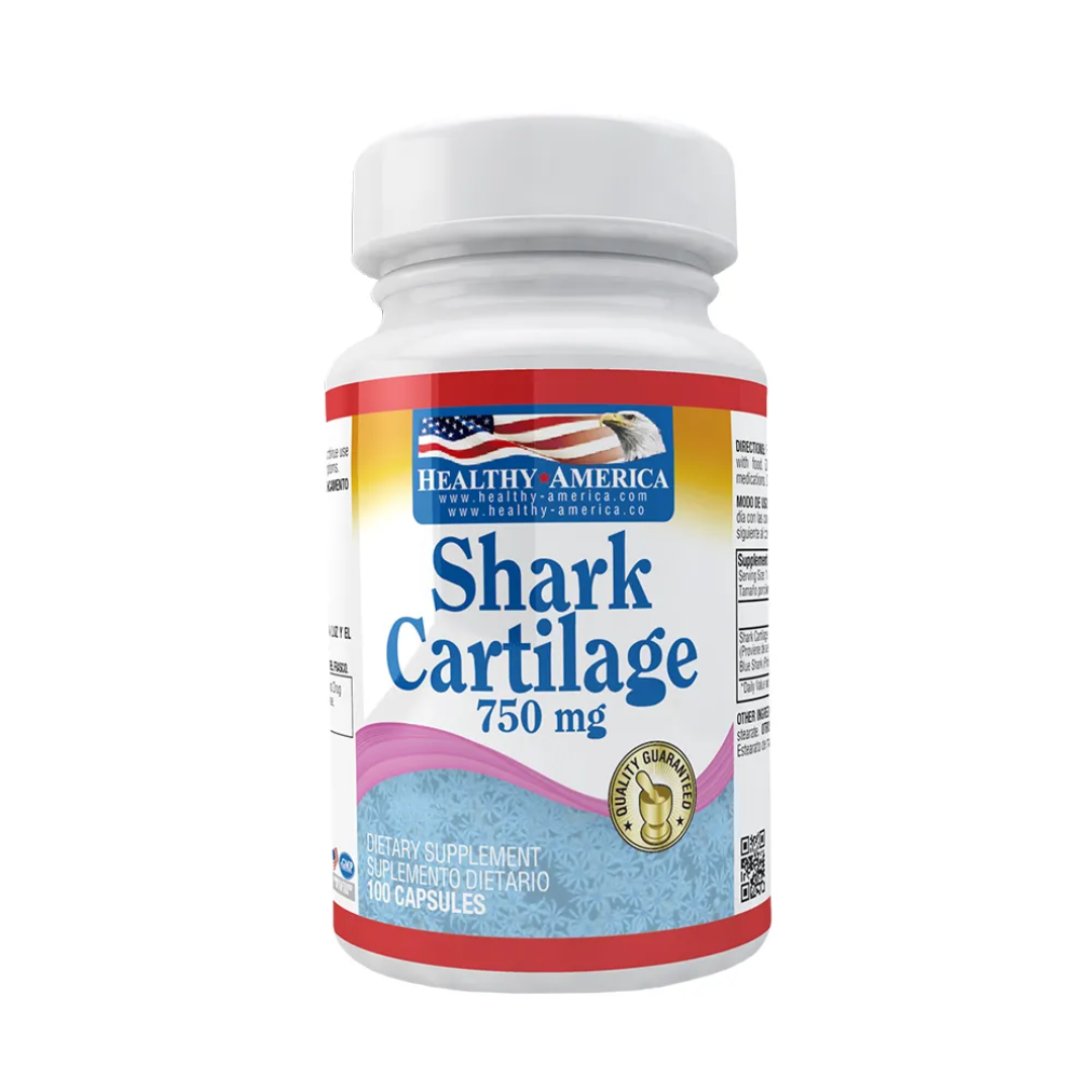 Shark cartilage 100 capsulas - Healthy america