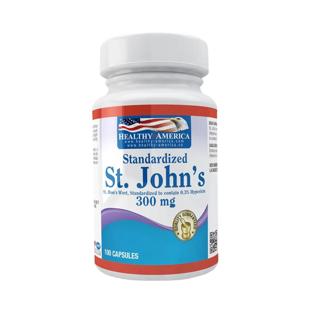 St. John’s 300mg 100 capsulas – Healthy america