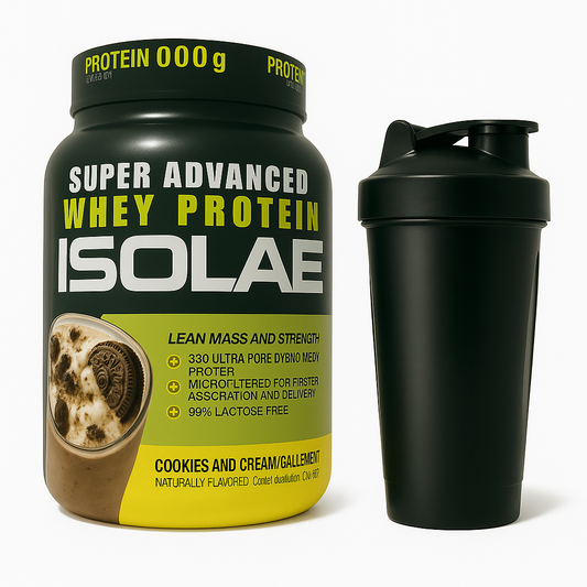 Super Advanced Whey Protein Isolate 5 lb - Cookies & Cream