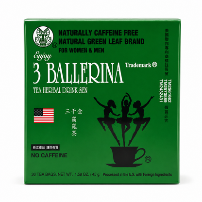 Té 3 Ballerina Herbal Drink Sen Caja x 30 Bolsas 45 g
