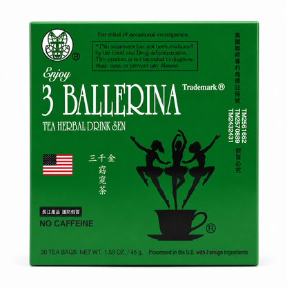 Té 3 Ballerina Herbal Drink Sen Caja x 30 Bolsas 45 g