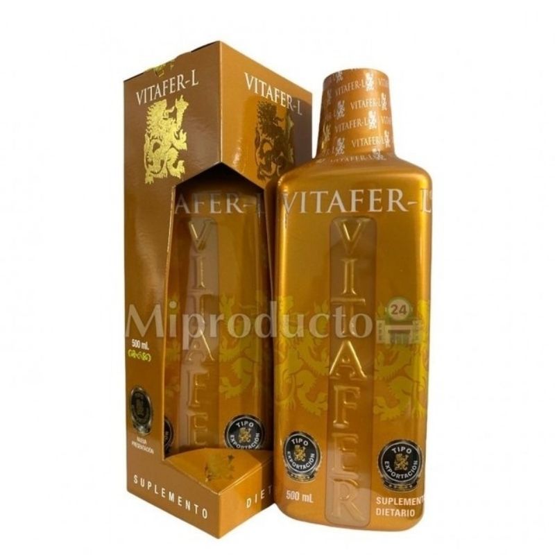 Vitafer L Jarabe Caja Mayoristas x 25 Botellas - Natural Medy