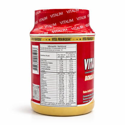 VITA FRANCESA VITALIM Concentrado con Borojó, Chontaduro, Maca y Jalea Real 300 ml