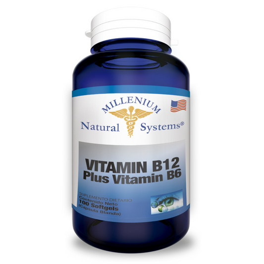 Vitamin B 12 Plus Vitamin B 6 x 100 Softgels