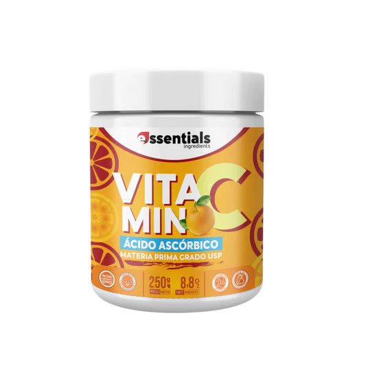 Vitamina C - Ácido Ascórbico 250 Gr | Essentials