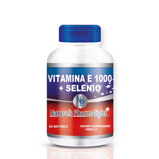 Vitamina E 1000 U.I + Selenio | Pharmalight
