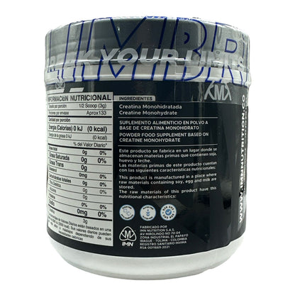 Creatina Monohidratada 400g 133 Servicios - Imn