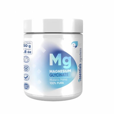 GLICINATO MAGNESIO ESSENTIALS X 250G 100% PURO
