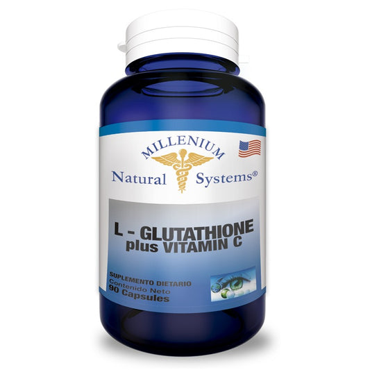 L-Glutathione plus Vitamin C x 90 Cápsulas