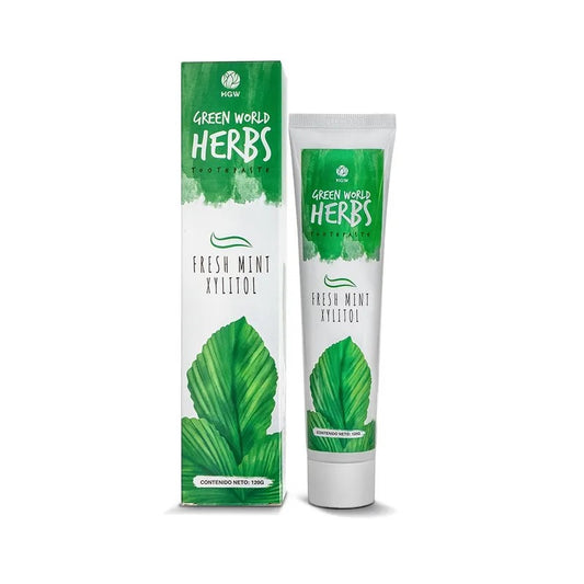 Crema Dental  Sin Flúor Green world Herbs de HGW