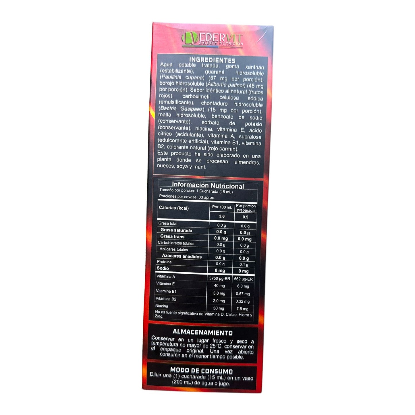 KMASTRONG FRUTOS ROJOS 500 ML
