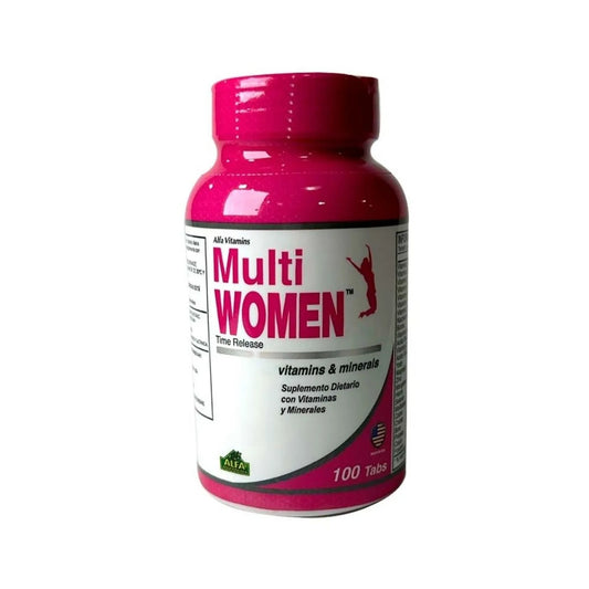 Alfa Vitamins Multi-Women X 100 Tabletas