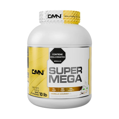Super Mega Gainer (Vainilla Gourmet) 10 lb + Shaker Gratis