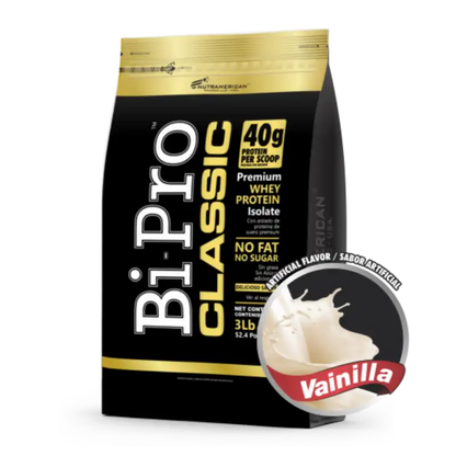 Bi-Pro Classic Premium Whey Protein Isolate - Vainilla 3 Lb (1.362 Kg)