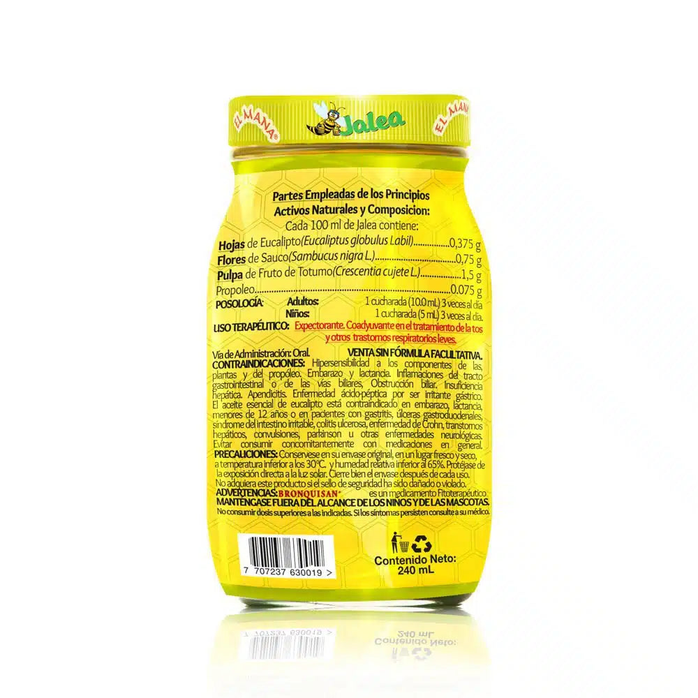 BRONQUISAN JALEA ADULTO® Frasco X 240 Ml
