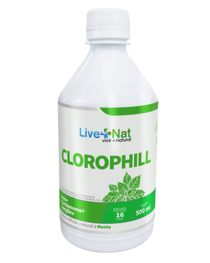 CLOROPHILL CLOROFILA 500ML - LIVE+NAT