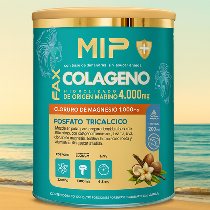 Colágeno Marino Hidrolizado 4.000 mg Con Biotina, Magnesio y Resveratrol  1000 g