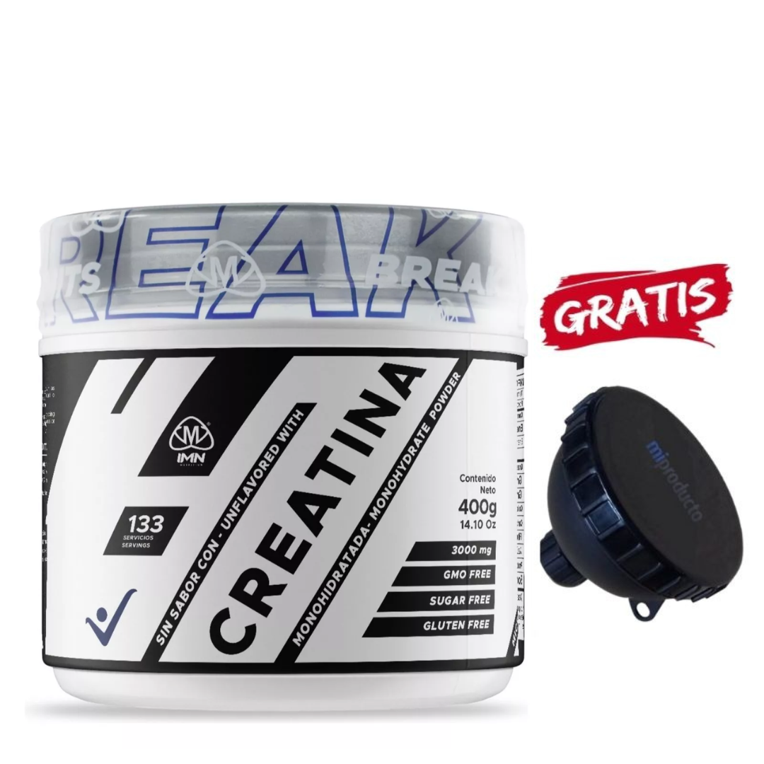 Creatina Monohidratada 400g 133 Servicios - Imn