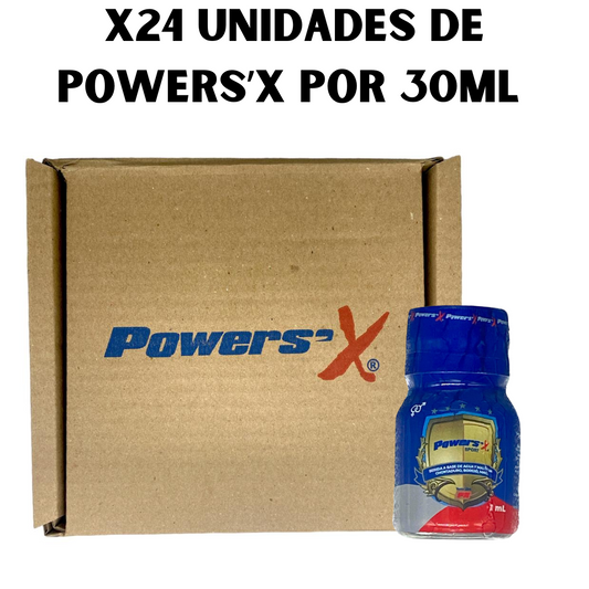 Powers’x caja x24 unidades de 30ml