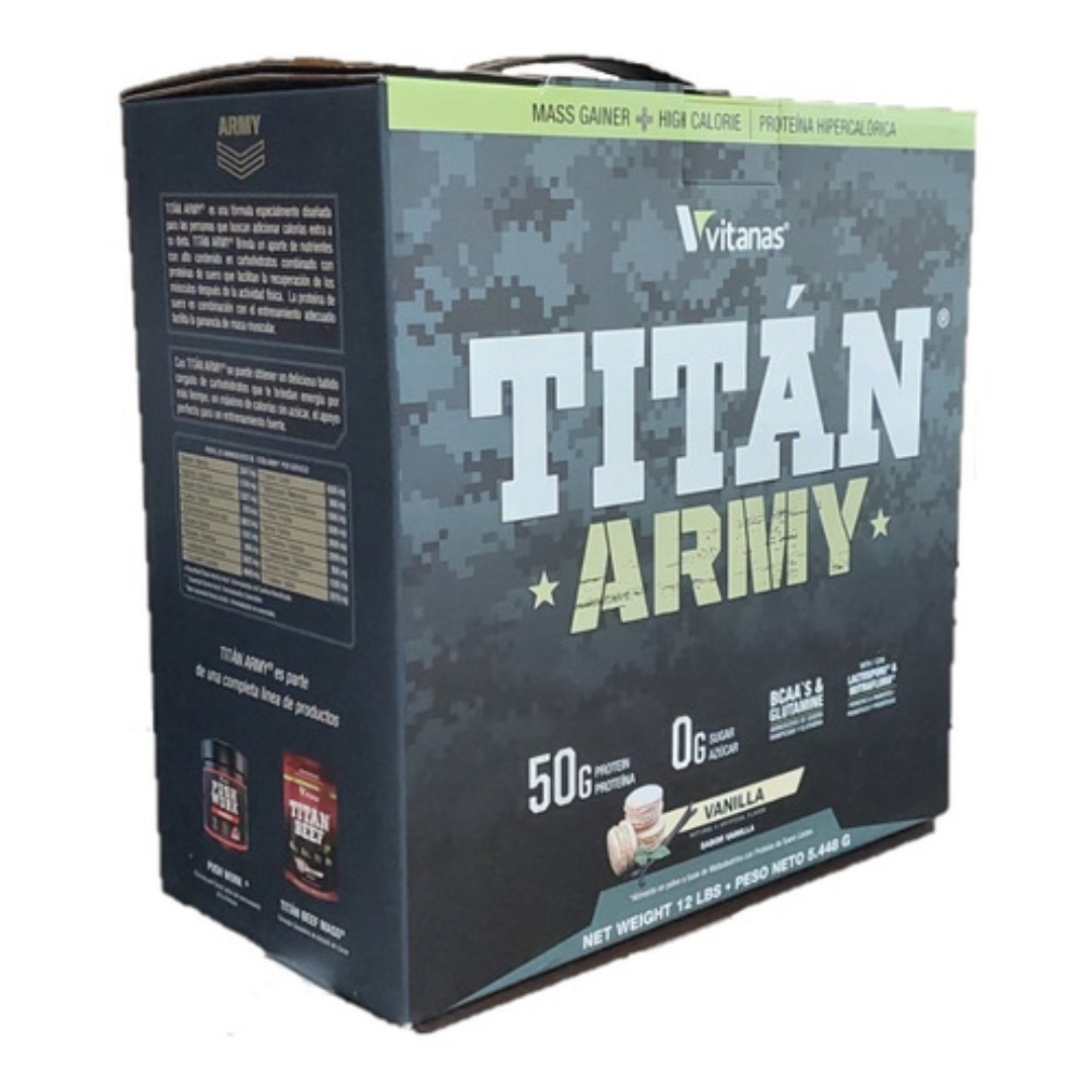Titan army 12lbs | Proteina Hipercalorica | Vitanas