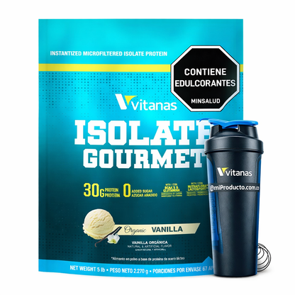Isolate Gourmet Proteina Aislada x 5 libras  - Vitanas