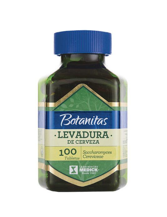 Levadura de cerveza 100 tabletas – Botanitas