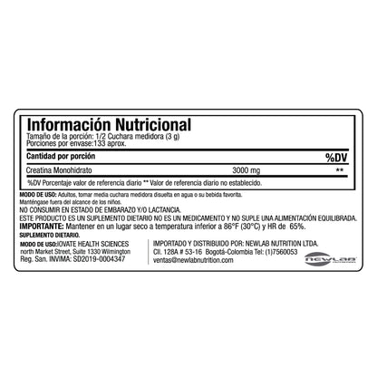 Creatine  Platinum 100% 80 Servicios | Muscletech