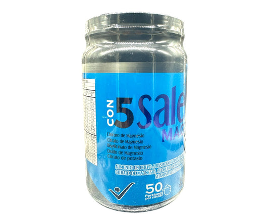 MixMag Sales de Magnesio con 5 Tipos de Magnesio + Potasio | Sabor Frutos Rojos | 1000g - Hanaki