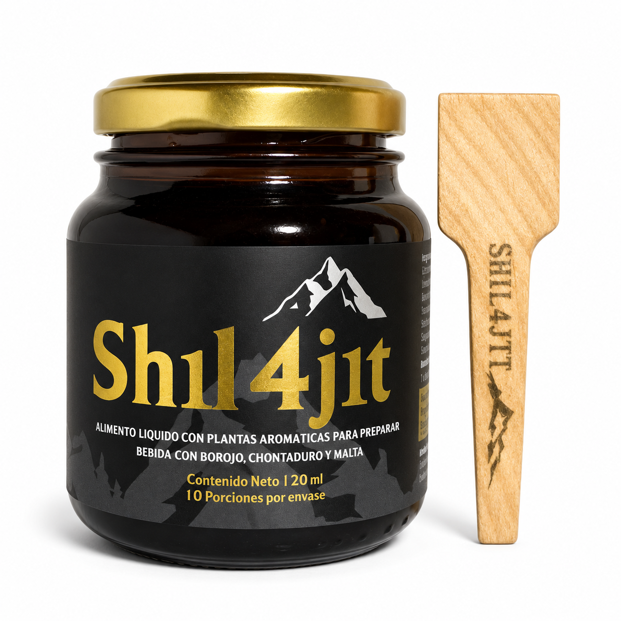 Shil4jit Borojo, Chontaduro y Malta - 120 ml - Caja x 24 Mayoristas