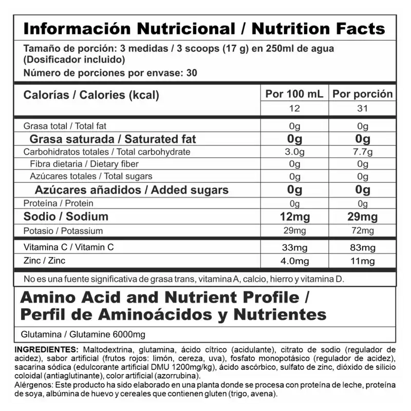 Gluta Stack 1.1LBS - Nutramerican